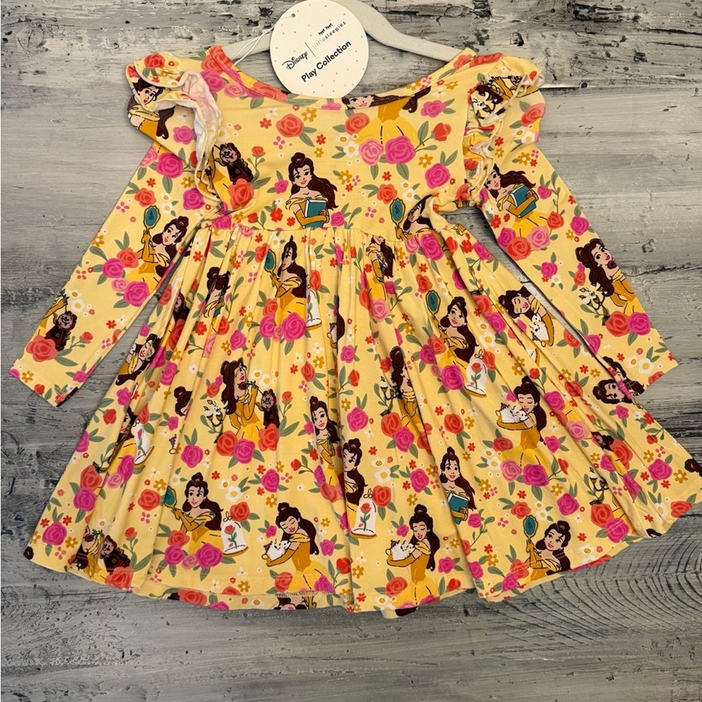 NWT Disney Little Sleepies Belle
Bamboo Twirl Dress Sz 3